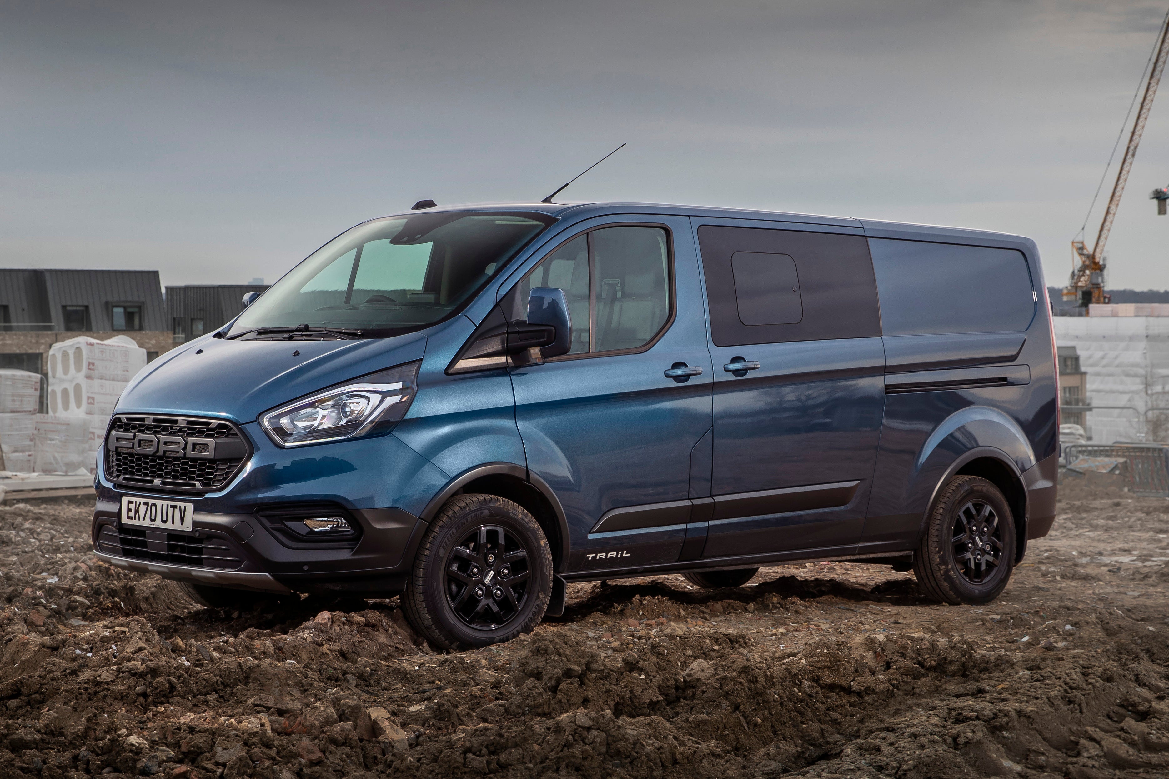 ford transit custom crew cab vans for sale